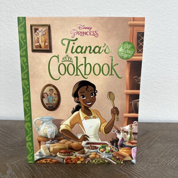 Tiana's Cookbook Disney Princess Hardcover Princess and The Frog - Picture 2 of 11